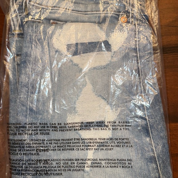 Mens American Eagle Jeans Size 31x32 Acid Wash - Picture 2 of 5